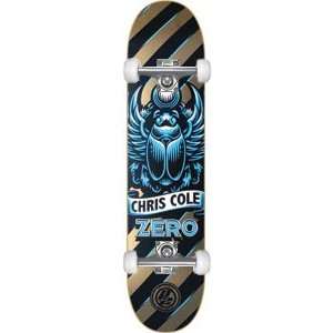  Zero Cole Emblem Brown/Cyan Complete Skateboard   7.62 P2 