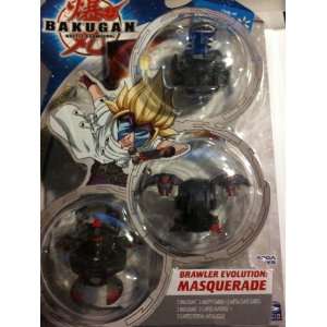  Bakugan Battle Brawlers Evolution Masquerade Pack Toys 