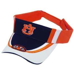   TIGERS AU WAR EAGLE LICENSED NCAA TWINS BLUE VELCRO: Sports & Outdoors
