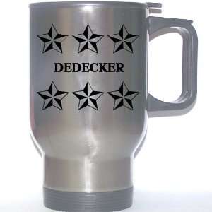 Personal Name Gift   DEDECKER Stainless Steel Mug (black 