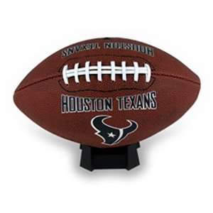    Houston Texans Game Time Full Size Football: Sports & Outdoors
