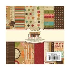  Simple Stories Year O Graphy Paper Pad 6X6 36/Sheets ; 2 