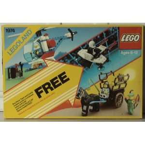 Lego Legoland Triple Pack 1974: Toys & Games