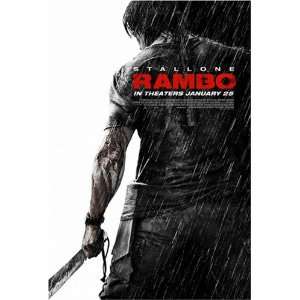  Rambo   Movie Poster (Advance   Knife): Home & Kitchen