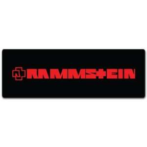  Rammstein Band Car Bumper Sticker Decal 6x2 Everything 