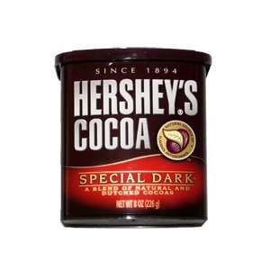 Hershey Special Dark Dutch & Natural Cocoa 8 oz   6 Unit Pack  