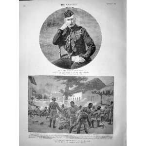    1895 Duke Connaught Battle Takka Ungu British Army