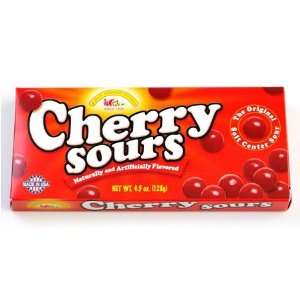 Cherry Sours Theater Box: 12 Count: Grocery & Gourmet Food
