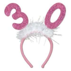  30 Glittered Boppers w/Marabou (Pack of 12)