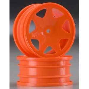  HPI 100622 Ultra 7 Wheels Orange 30mm (2): Toys & Games