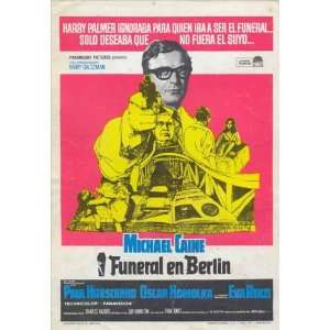 Funeral in Berlin (1967) 27 x 40 Movie Poster Spanish Style A  