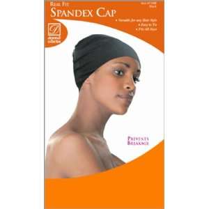   Donna Collection Real Fit Sapandex Cap Assorted Colors #11087: Beauty