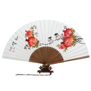   Oriental Wall Deco Korean Handheld Decorative Fan: Office Products