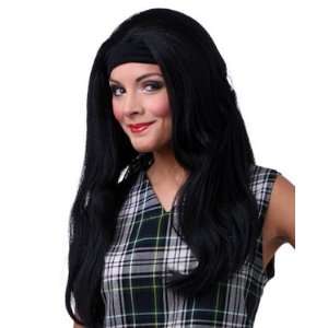  CHARACTER School Girl Wig (Black): Beauty