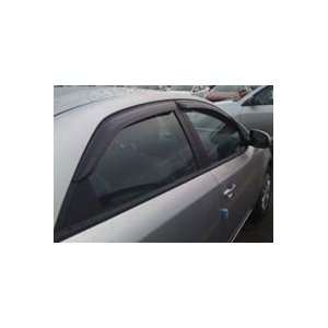    2012 Kia Forte Sedan Window Visor, 4 Pcs Wind Deflectors: Automotive
