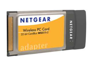  NETGEAR WG511NA Wireless G Pc Card: Electronics