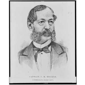   Captain John R. Tucker, Confederate States Navy 1860s