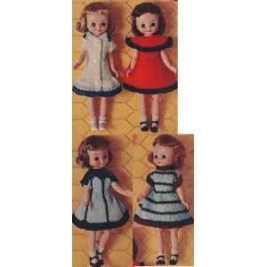 Vintage Knitting PATTERN to make   Betsy McCall Doll Clothes 8. NOT a 