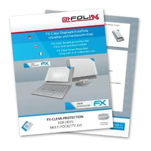 : atFoliX FX Clear Invisible screen protector for Odys Multi PocketTV 