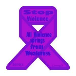  Anti Violence Ribbon Auto Glass Sticker: Automotive