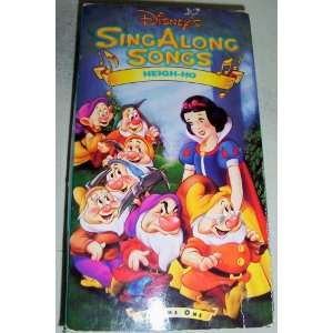  Disneys SingAlong Songs    Heigh Ho    Volume One    VHS 