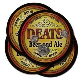 Deats Beer and Ale Coaster Set:  Kitchen & Dining