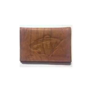  Wilds Brown Trifold Wallet 