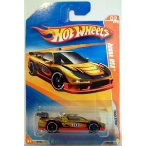  2010 Hot Wheels 058/240 Acura NSX Gold/Red 164 Toys 