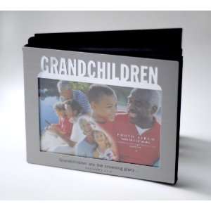  Grandchildren ~ Photo Album ~ Brushed Silvertone Arts 