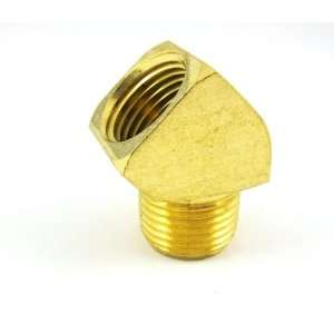   Brass Pipe Street 45 Degree Female to Male Elbow Union Fitting Adaptor