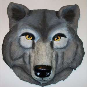   Spoontiques Stepping Stone / Wall Plaque   Wolf Head: Everything Else