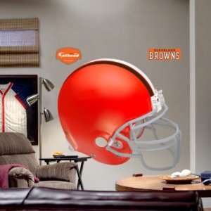  Cleveland Browns Helmet Fathead: Sports & Outdoors