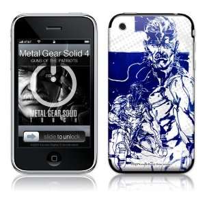  Metal Gear Solid 4 Touch Solid Snake iPhone 3G Gelaskins 