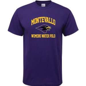   Falcons Purple Womens Water Polo Arch T Shirt