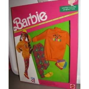  Barbie Fashion Outfit Benetton Mint in Box 1990 #9483 