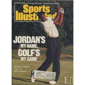   Jordan Unsigned Sports Illustrated  Aug 14 1989: Sports & Outdoors