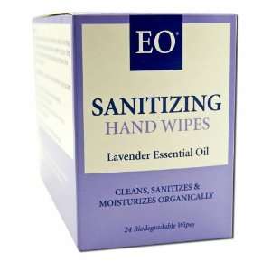    Eo Products Lavender Hand Sanitizing Wipes ( 1x24 CT): Beauty