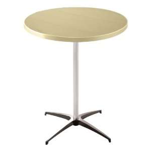  Round Aluminum Cafe Table Chair Height 30 Diameter: Home 