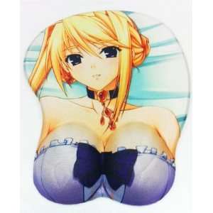  3D Anime Mouse Pad (Blonde short hair): Everything Else