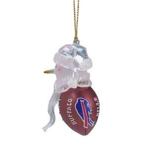   Bills NFL Acrylic Touchdown Snowman Ornament (2.75) 