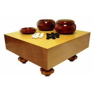  Agathis Wood Go Game Table Set (L): Home & Kitchen