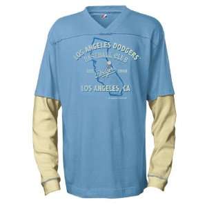  Los Angeles Dodgers Cooperstown Double Play Long Sleeve 2 
