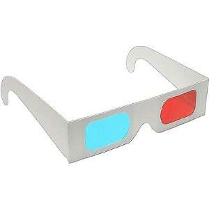  2 Pair of Red/Cyan 3D Glasses 