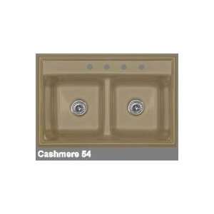   Advantage 3.2 Double Bowl Kitchen Sink with Three Faucet Holes 26 3 54