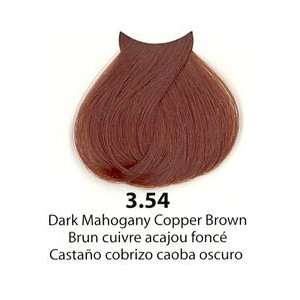 PRISMA 3.54 Dark Mahogany Copper Brown Permanent Cream Color Without 