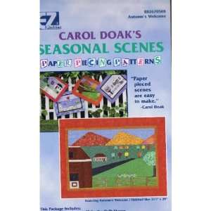  Carol Doaks Seasonal Scenes   Autumns Welcome [Paper 
