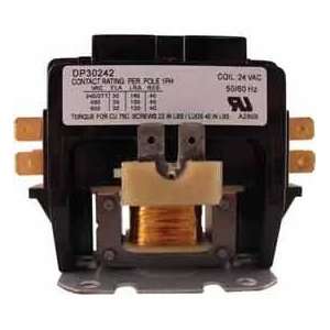 Supco Dp30241 Contactor 30a 24v 1.5 Pole  Industrial 