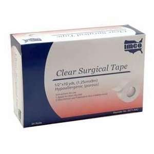   Tape Clear 1/2 X 10 Yrds 24 Rolls Per Box: Health & Personal Care