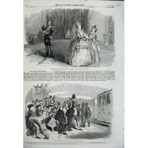  1858 Rose Castile Drury Theatre Dunbar Station Queen