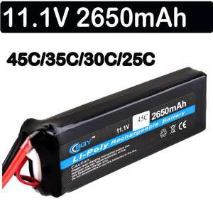 Lipo Akku 11.1V 11.1 V 3S 2650MAH 45C/35C/25C battery For RC 